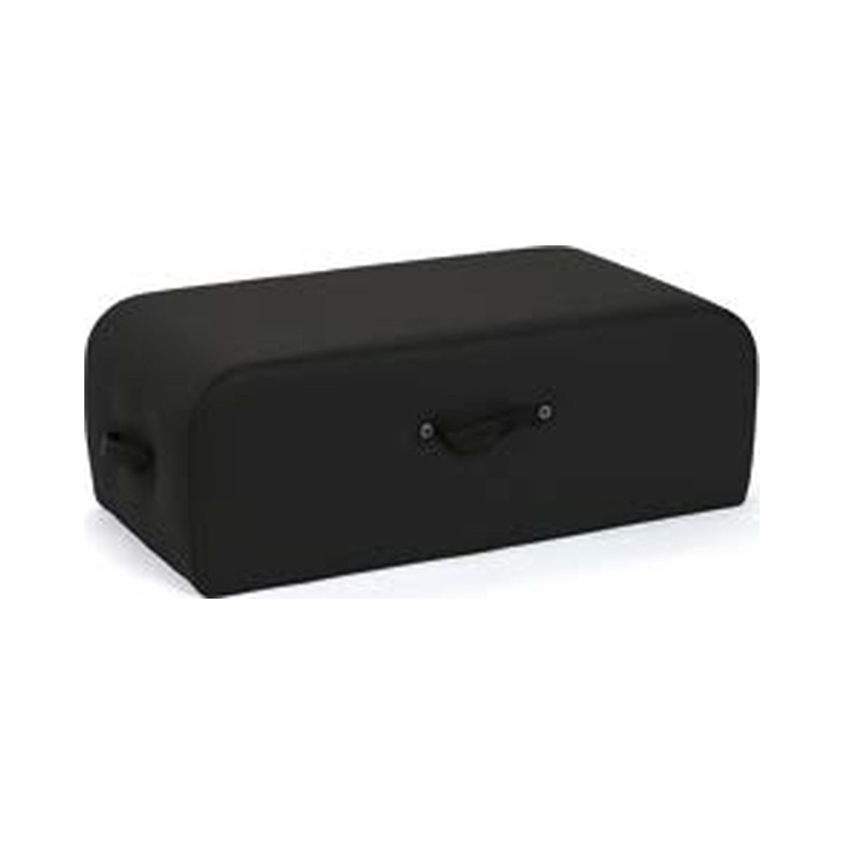 Balanced Body Contour Sitting Box in zwart op witte achtergrond