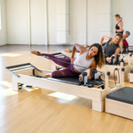 Balanced Body Studio Reformer tijdens een groepsles
